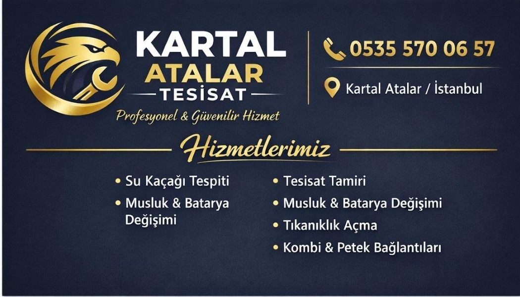 Kartal Adalar Tesisatçı